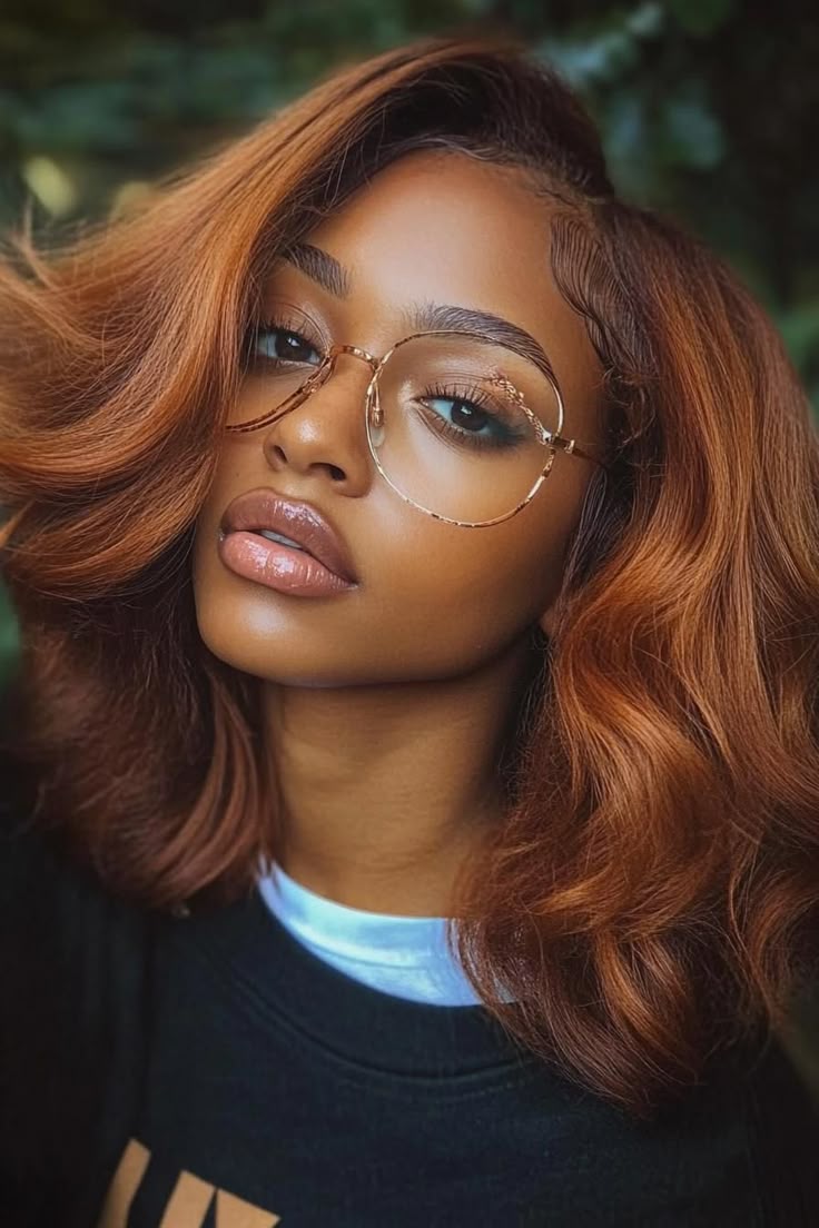 13 Gorgeous Hair Colors for Black Women That Will Make Heads Turn! - 3. Golden Honey Highlights