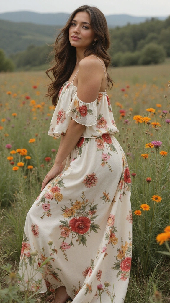 18 Stunning Boho Dresses Everyone Will Want to Borrow (Check Out #15!) - 1. Floral Maxi Dress
