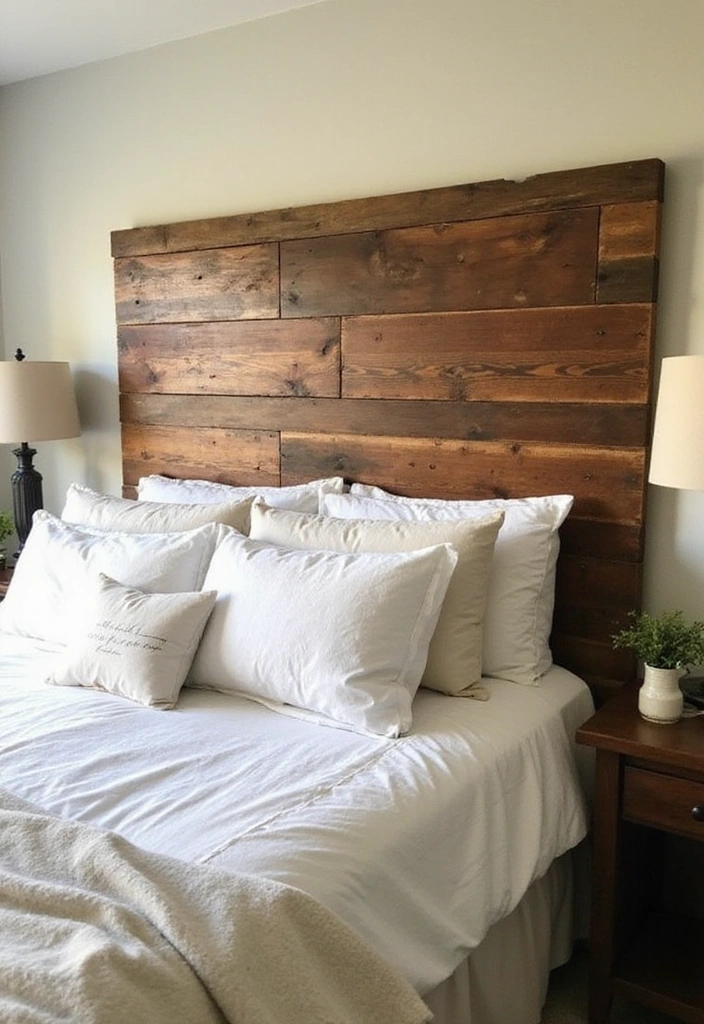 18 Stunning Upcycled Furniture Ideas That Will Leave You in Awe (Wait Until You See #11!) - 11. Stunning Upcycled Headboard