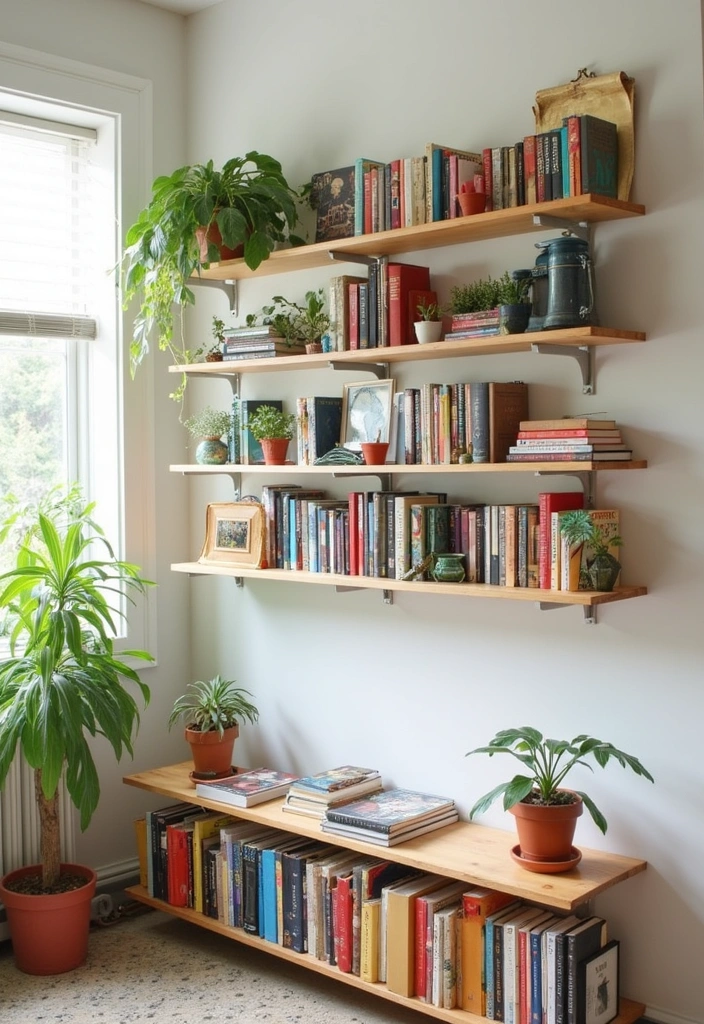 18 Stunning Upcycled Furniture Ideas That Will Leave You in Awe (Wait Until You See #11!) - 16. Upcycled Drawer Shelves