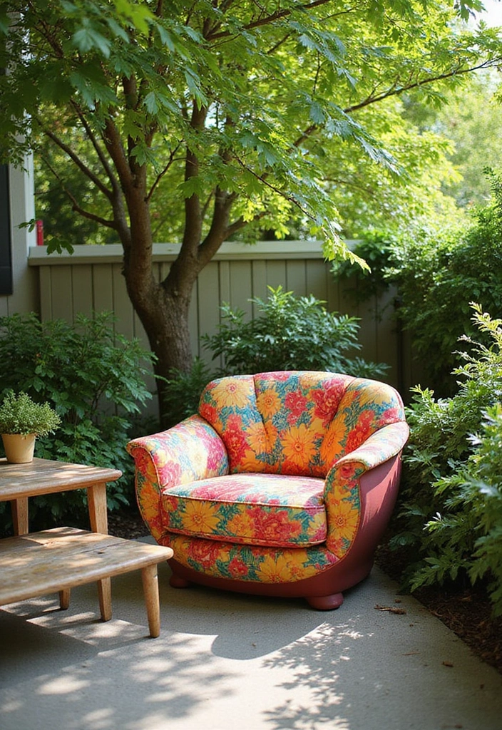 18 Stunning Upcycled Furniture Ideas That Will Leave You in Awe (Wait Until You See #11!) - 4. Upcycled Barrel Chair