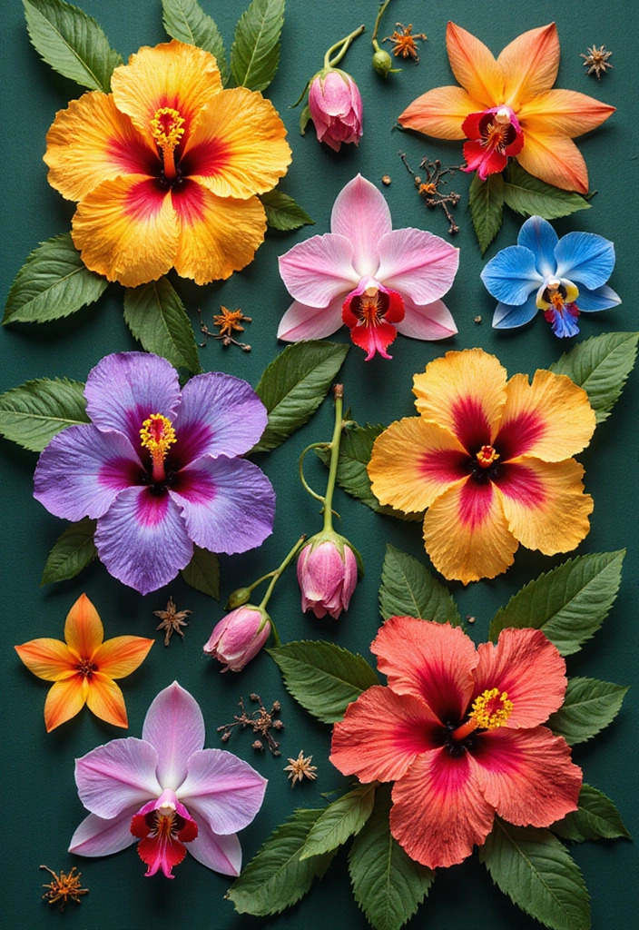 19 Stunning Phone Wallpapers That'll Transform Your Screen into Art (You Won't Want to Miss #12!) - 3. Vibrant Floral Patterns