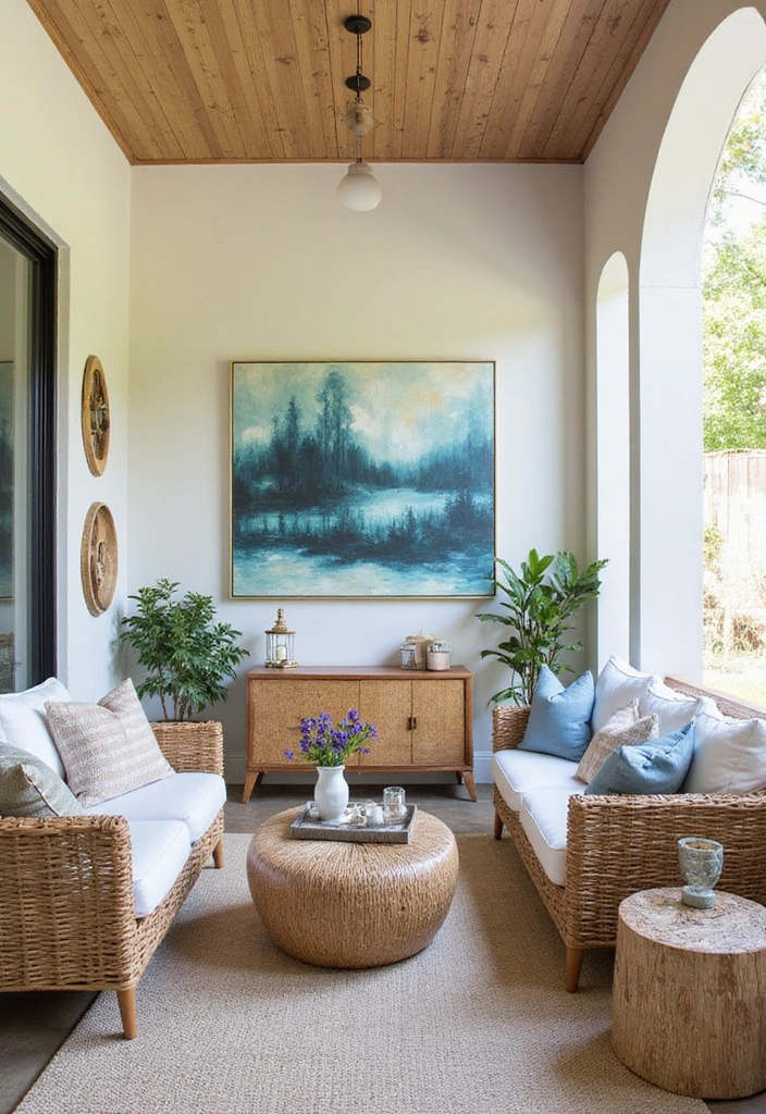 21 Modern Home Decor Ideas for a Summer Living Room That Will Wow Your Guests! - 21. Add Fun Outdoor Elements