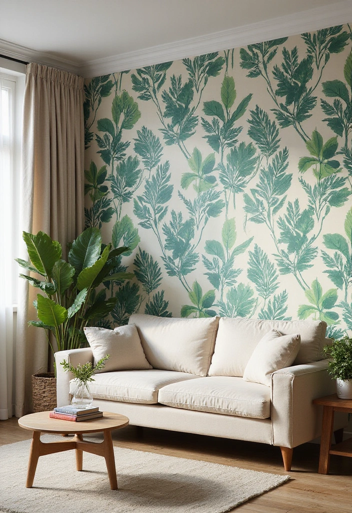 Cozy Meets Chic: Fall Decor Trends for 2025 You’ll See Everywhere - 22. Bold Wallpaper Statements