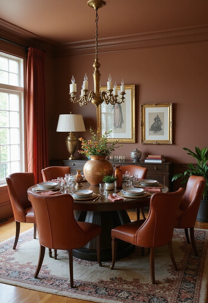 Cozy Meets Chic: Fall Decor Trends for 2025 You’ll See Everywhere - 23. Mixed Metallic Accents