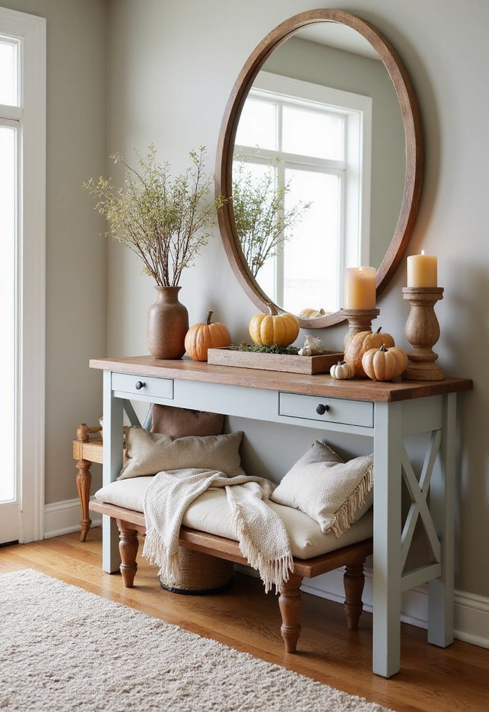Cozy Meets Chic: Fall Decor Trends for 2025 You’ll See Everywhere - 24. Warm and Inviting Entryways