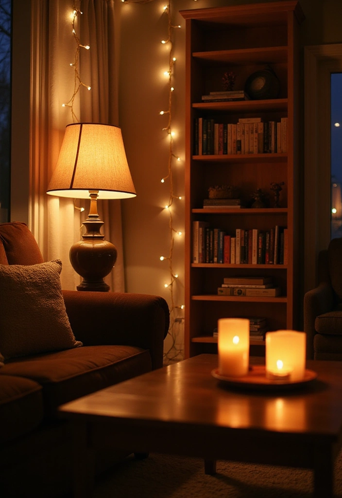 Cozy Meets Chic: Fall Decor Trends for 2025 You’ll See Everywhere - 4. Cozy Lighting Solutions