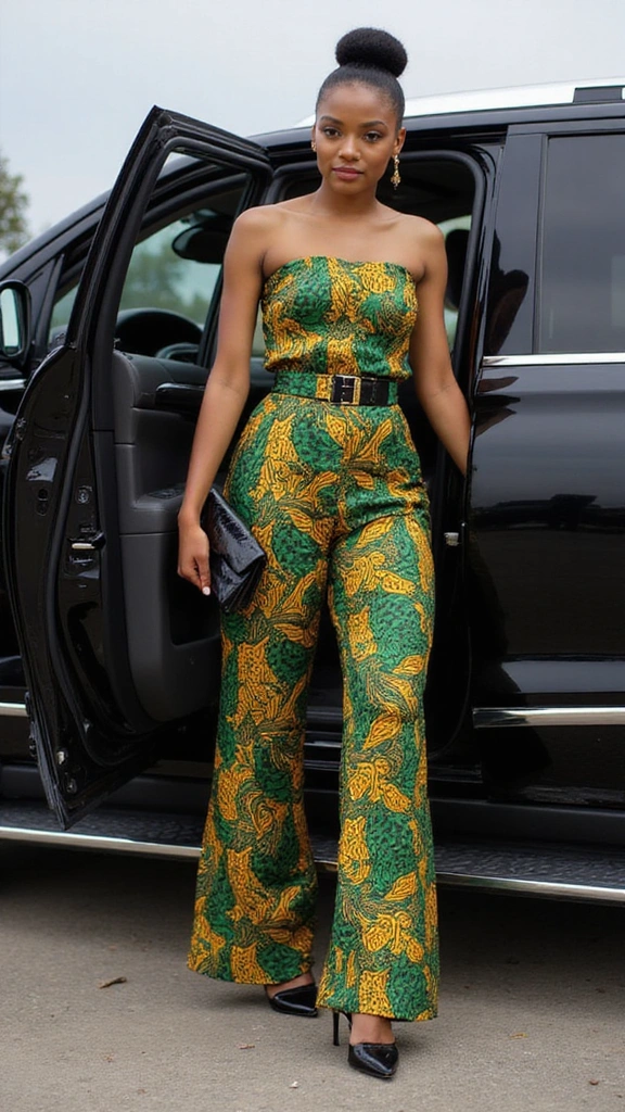 Snatched in Ankara: Top African Print Styles That Celebrate Your Hourglass Silhouette - 7. Playful Peplum Tops