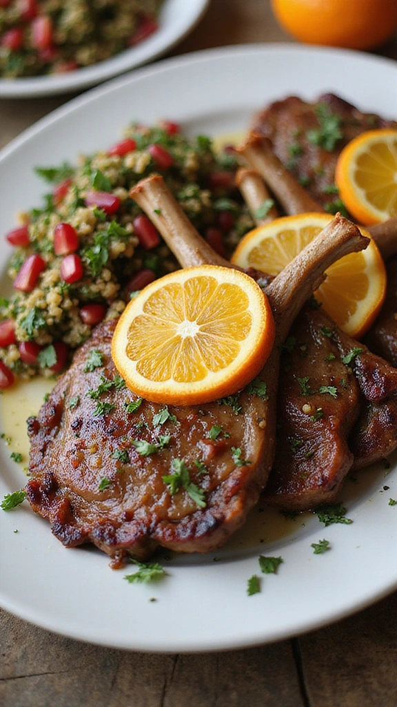 15 Irresistibly Delicious Lamb Chop Dishes You Need to Try Tonight! - 11. Citrus-Marinated Lamb Chops