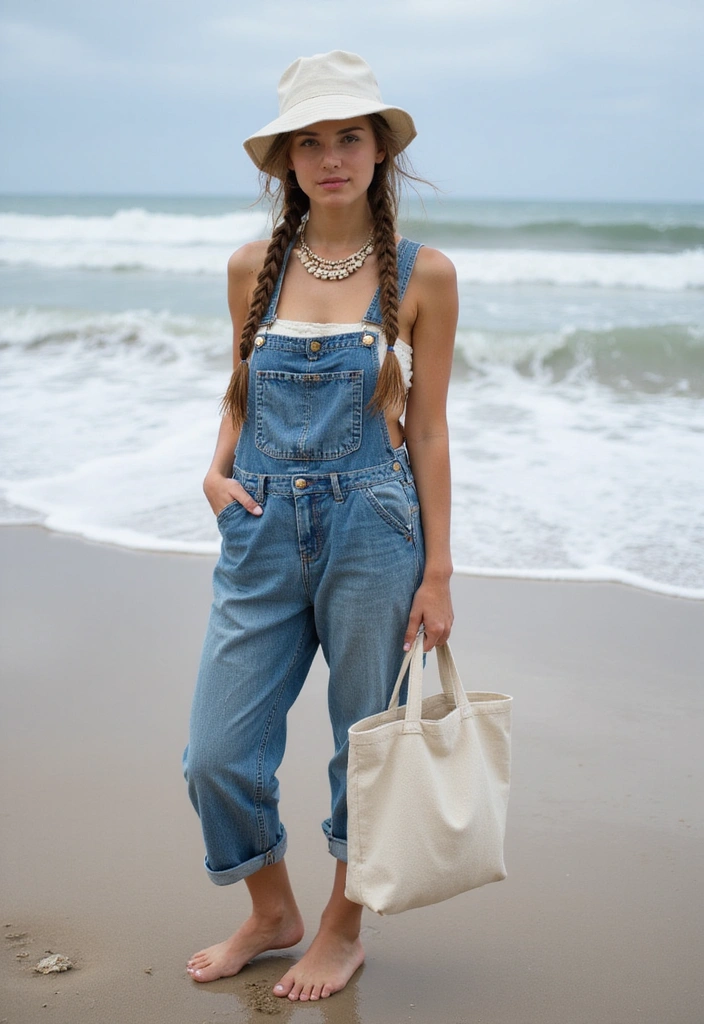 20 Stunning Summer Outfit Ideas to Inspire Your Wardrobe (You’ll Want to Steal #10!) - 16. Ocean-Washed Denim Dream