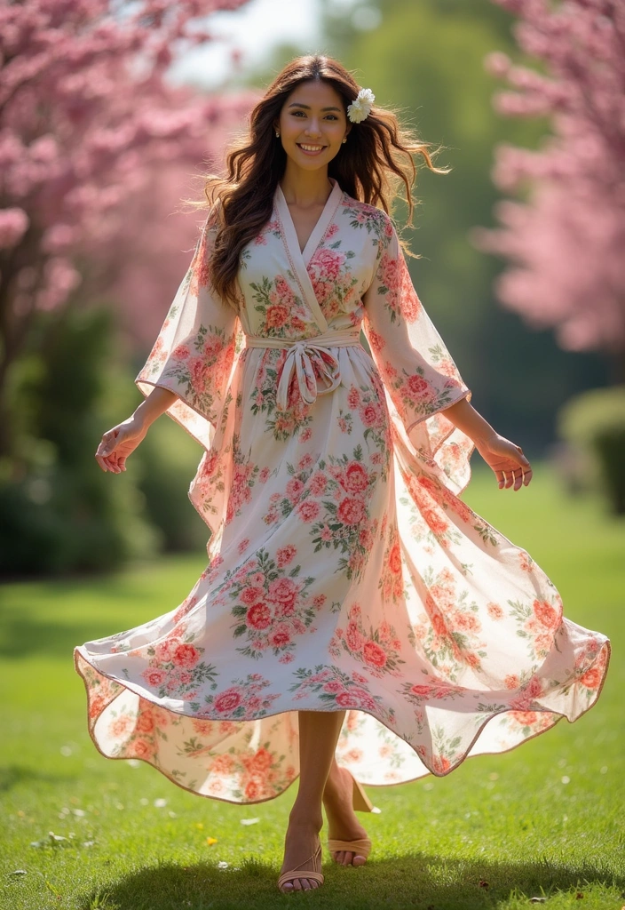 20 Stunning Summer Outfit Ideas to Inspire Your Wardrobe (You’ll Want to Steal #10!) - 7. Blossom in Oversized Florals