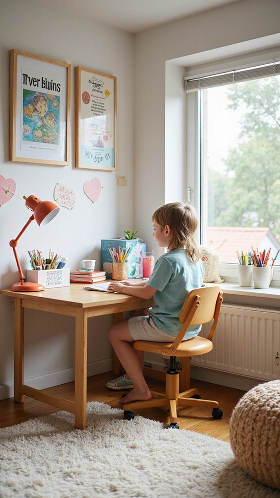 25 Kids' Room Decor Ideas That'll Grow with Your Child (They’ll Thank You for #8!) - 10. Engaging Learning Spaces