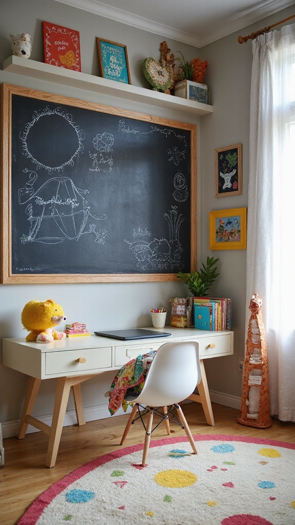 25 Kids' Room Decor Ideas That'll Grow with Your Child (They’ll Thank You for #8!) - 14. Functional Artwork