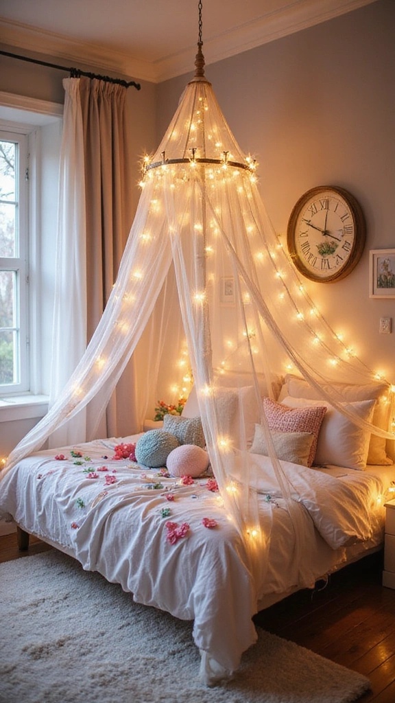 25 Kids' Room Decor Ideas That'll Grow with Your Child (They’ll Thank You for #8!) - 21. Whimsical Canopies