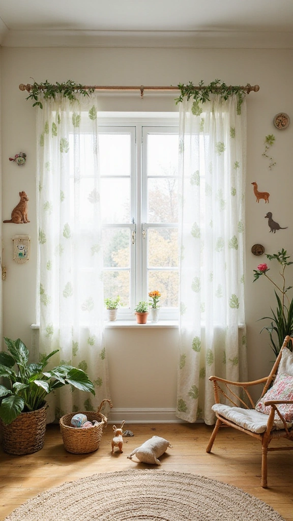 25 Kids' Room Decor Ideas That'll Grow with Your Child (They’ll Thank You for #8!) - 9. Nature-Inspired Decor