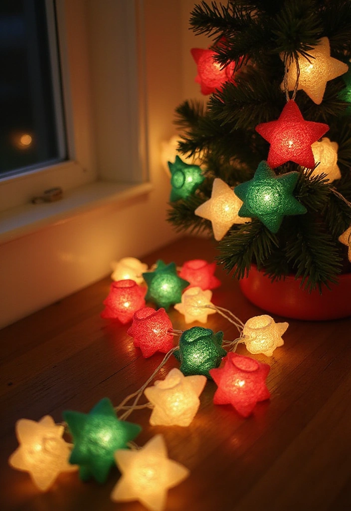 30 Handmade Christmas Decorations That Will Make Your Holiday Magical! - 11. Holiday-themed Fairy Lights