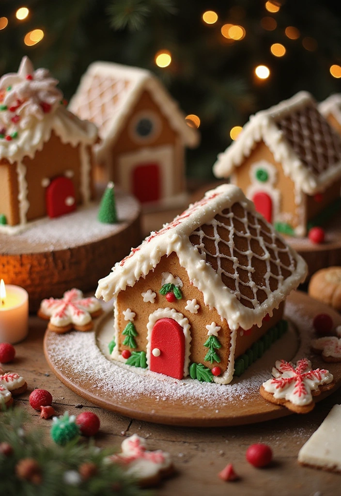 30 Handmade Christmas Decorations That Will Make Your Holiday Magical! - 13. Gingerbread House Decorations