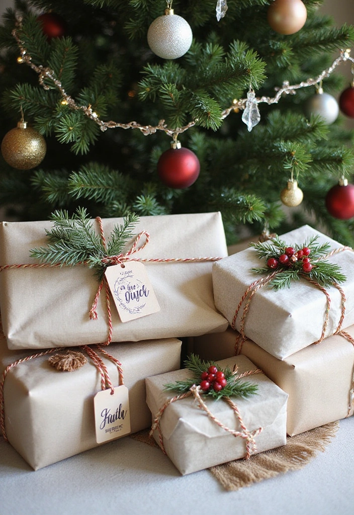 30 Handmade Christmas Decorations That Will Make Your Holiday Magical! - 23. Holiday Gift Wrap Crafts
