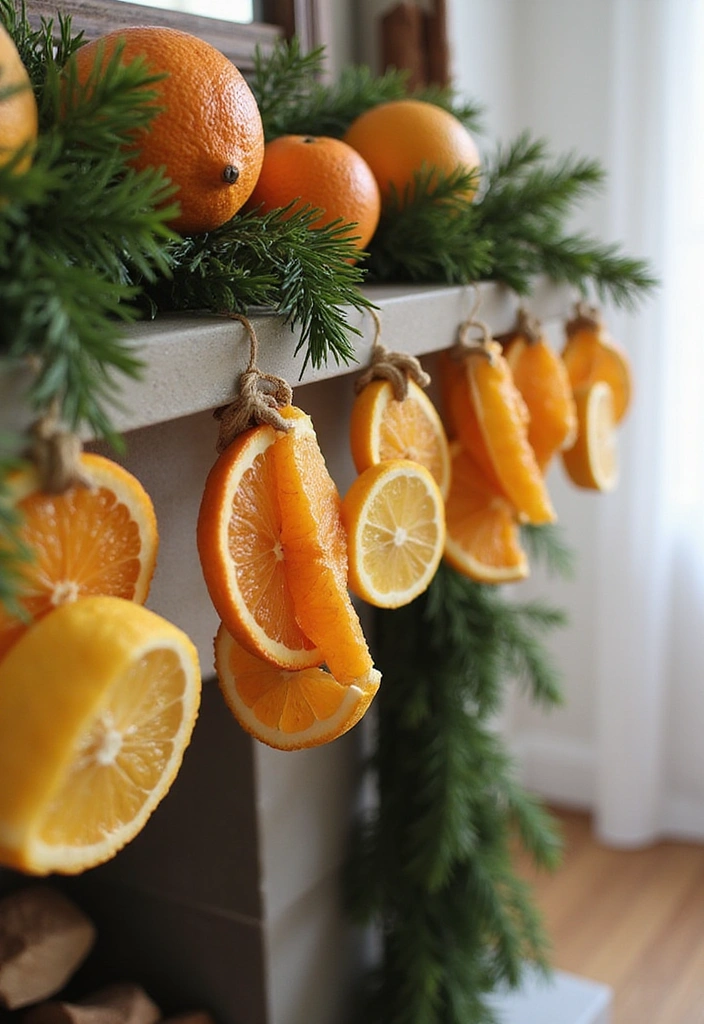 30 Handmade Christmas Decorations That Will Make Your Holiday Magical! - 25. Dried Fruit Garland