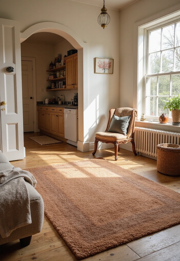 15 Stunning Rug Colors That Perfectly Match Your Walls (You Won't Believe #7!) - 9. Warm Cinnamon for a Cozy Feel