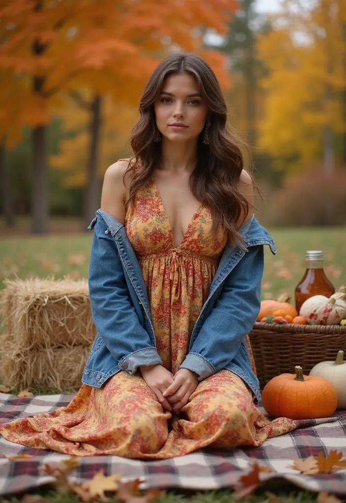 15 Stylish Fall Outfits Perfect for Thanksgiving Gatherings! - 14. Boho Chic Ensemble