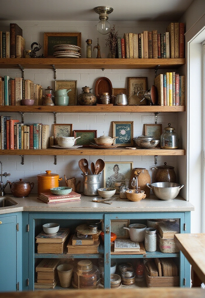 30 Bohemian Kitchen Designs That Will Make You Swoon (You Won't Believe #12!) - 20. Personal Collections