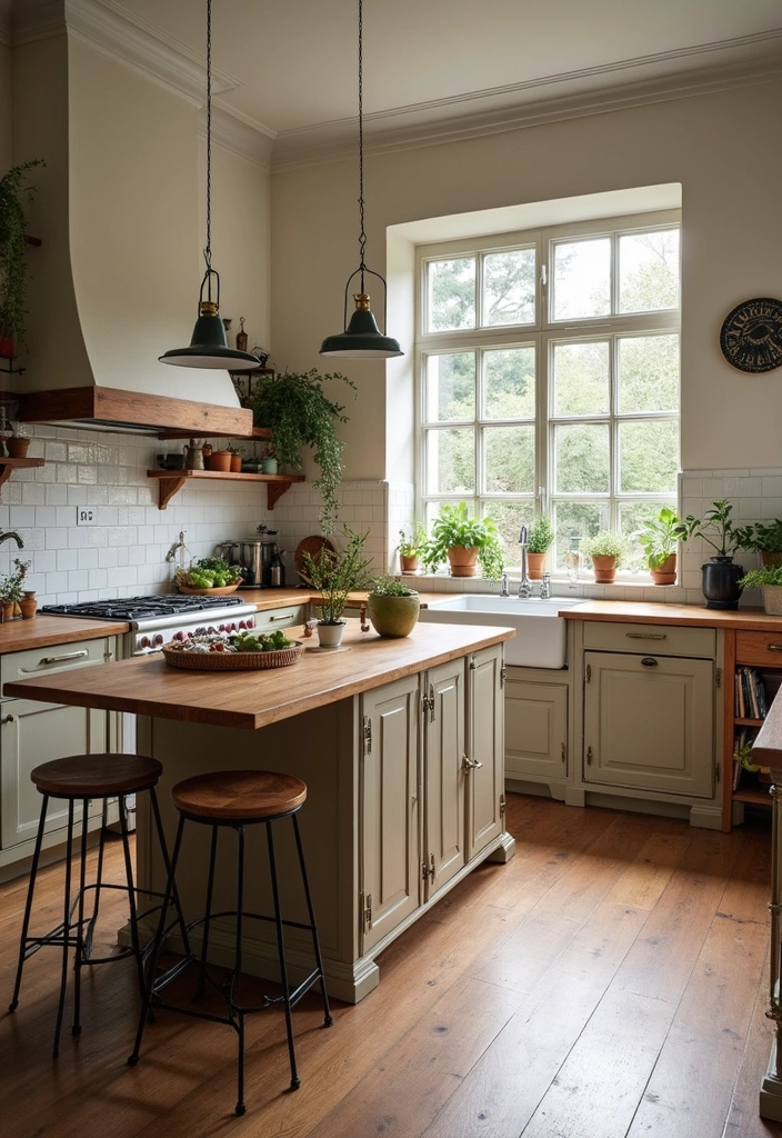30 Bohemian Kitchen Designs That Will Make You Swoon (You Won't Believe #12!) - 27. Multi-functional Spaces