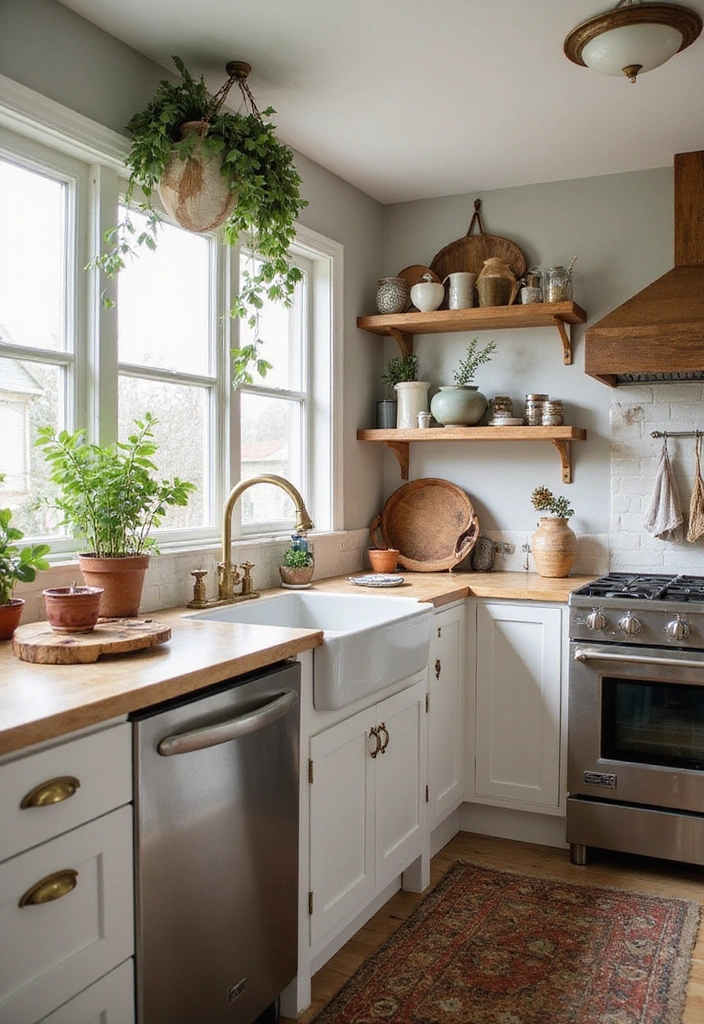 30 Bohemian Kitchen Designs That Will Make You Swoon (You Won't Believe #12!) - 28. Seasonal Decor