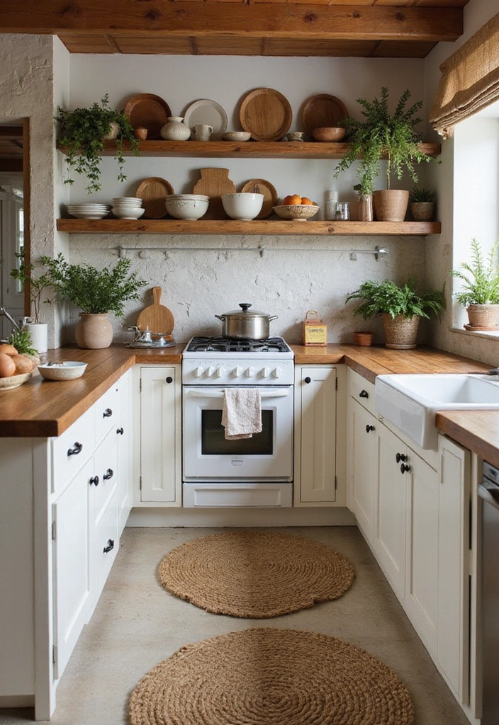 30 Bohemian Kitchen Designs That Will Make You Swoon (You Won't Believe #12!) - 6. Natural Elements