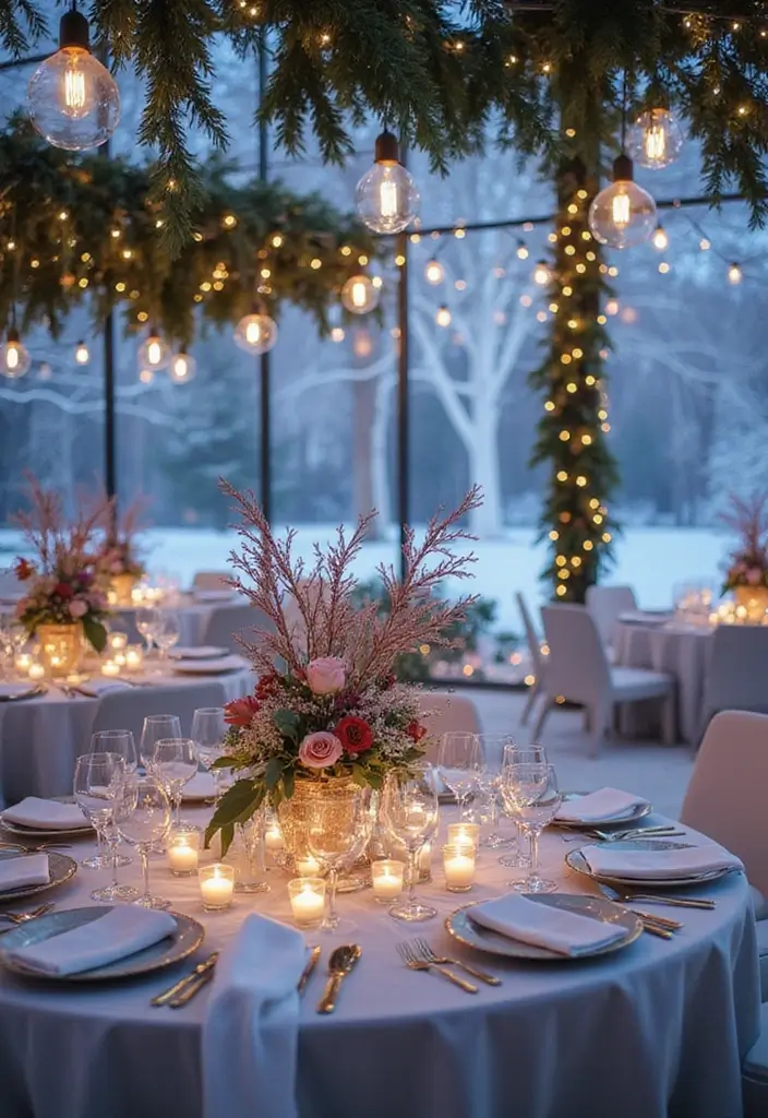10 Unforgettable Holiday Entertaining Ideas That Will Wow Your Guests! - 7. Winter Wonderland Décor