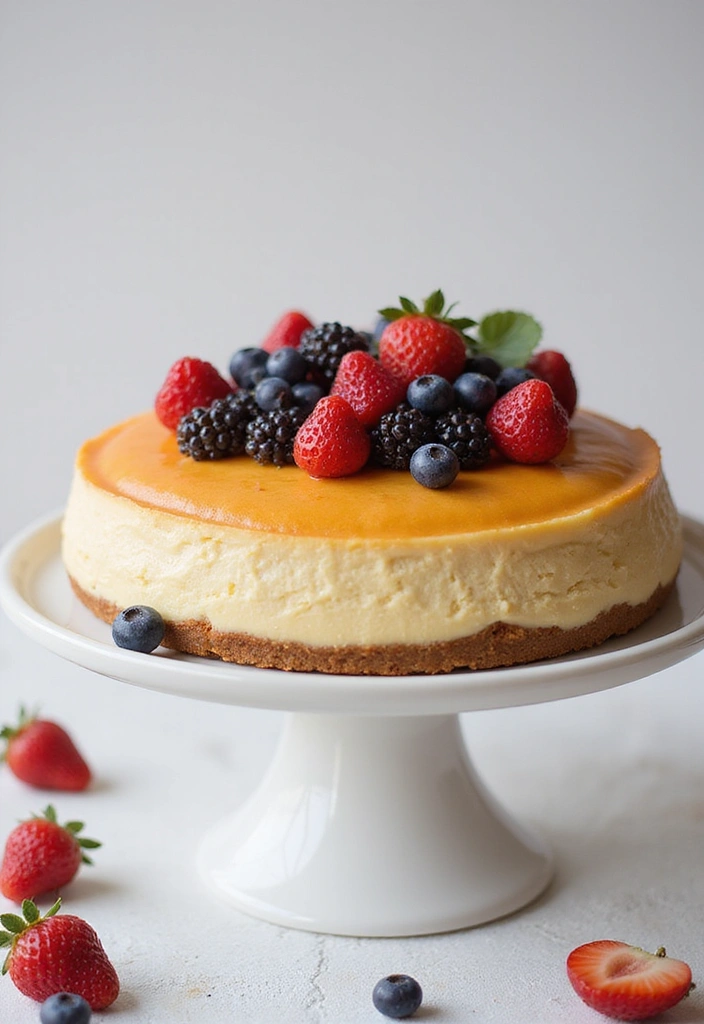 15 Easy Baking Recipes That Will Make You the Star of Any Gathering! - 15. Classic Cheesecake