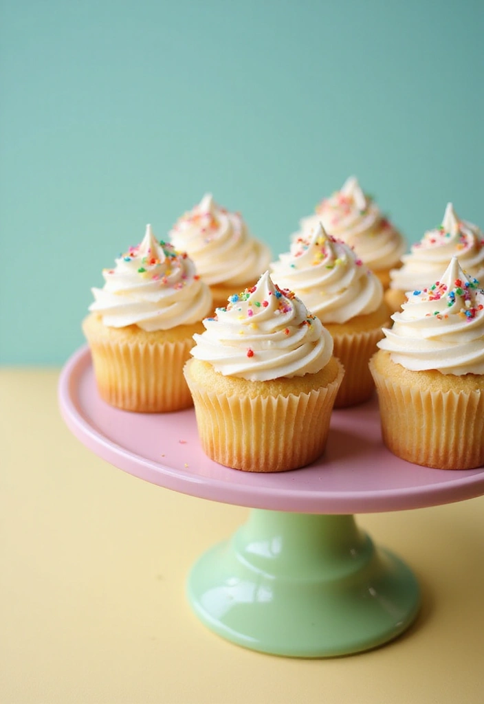 15 Easy Baking Recipes That Will Make You the Star of Any Gathering! - 3. Easy Vanilla Cupcakes