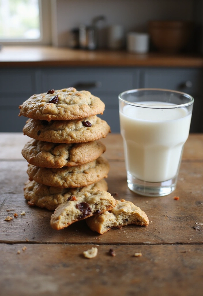 15 Easy Baking Recipes That Will Make You the Star of Any Gathering! - 4. Chewy Oatmeal Raisin Cookies