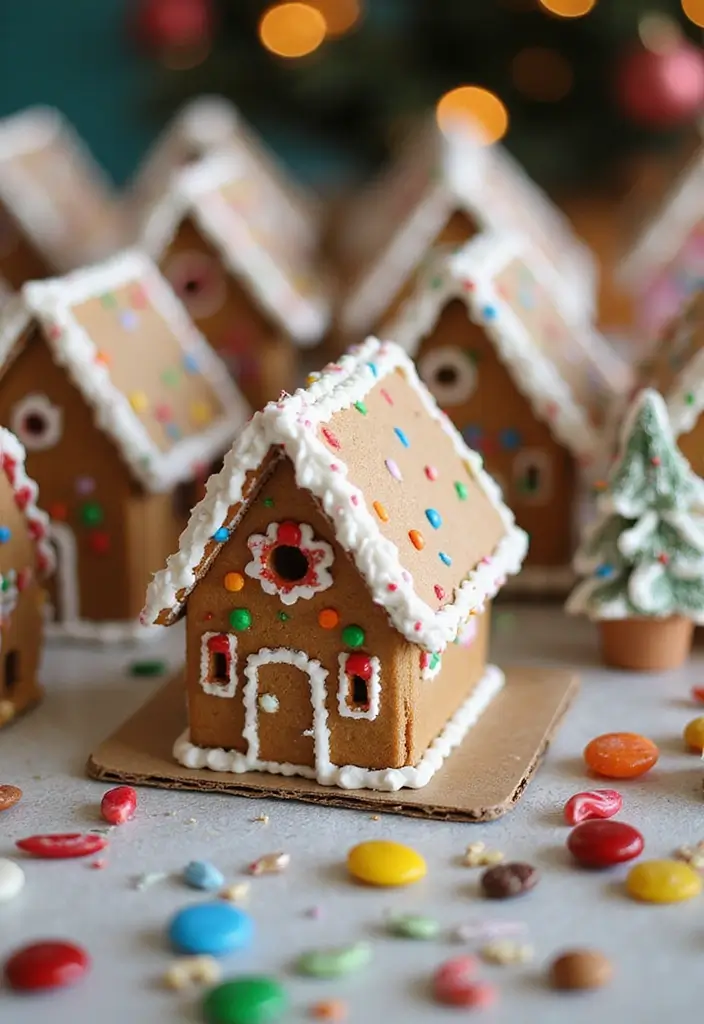 15 Simple and Fun Christmas Crafts for Kids That Will Spark Their Creativity! - 8. Gingerbread House Craft