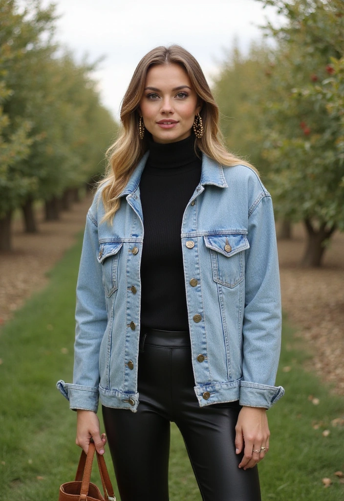 16 Jaw-Dropping Fall Jackets That Will Make You Stand Out (Check Out #11!) - 1. The Oversized Denim Jacket