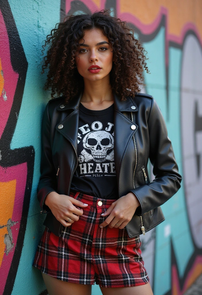 16 Jaw-Dropping Fall Jackets That Will Make You Stand Out (Check Out #11!) - 6. The Leather Biker Jacket