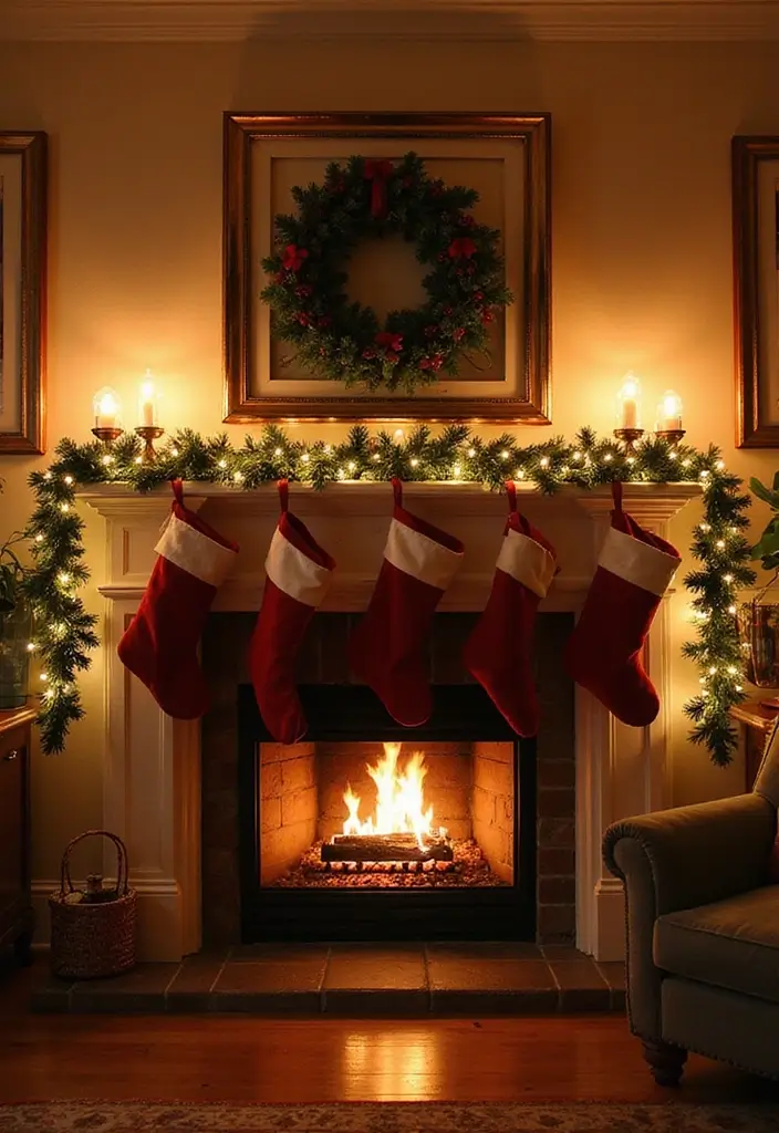 19 Cozy Holiday Home Decor Ideas That Will Make You Want to Snuggle Up! (Idea #7 Is Pure Magic!) - 8. Cozy Fireplaces