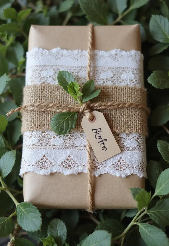 22 Creative Gift Wrapping Ideas That Will Wow Everyone (Your Presents Will Steal the Show!) - 5. Layered Textures