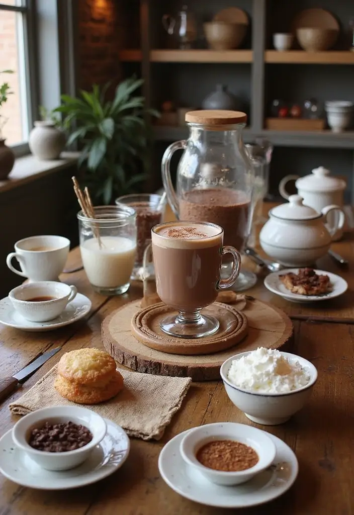 25 Epic New Year's Party Ideas to Ring in the New Year with Style (Don't Miss #10!) - 18. Gourmet Hot Chocolate Bar