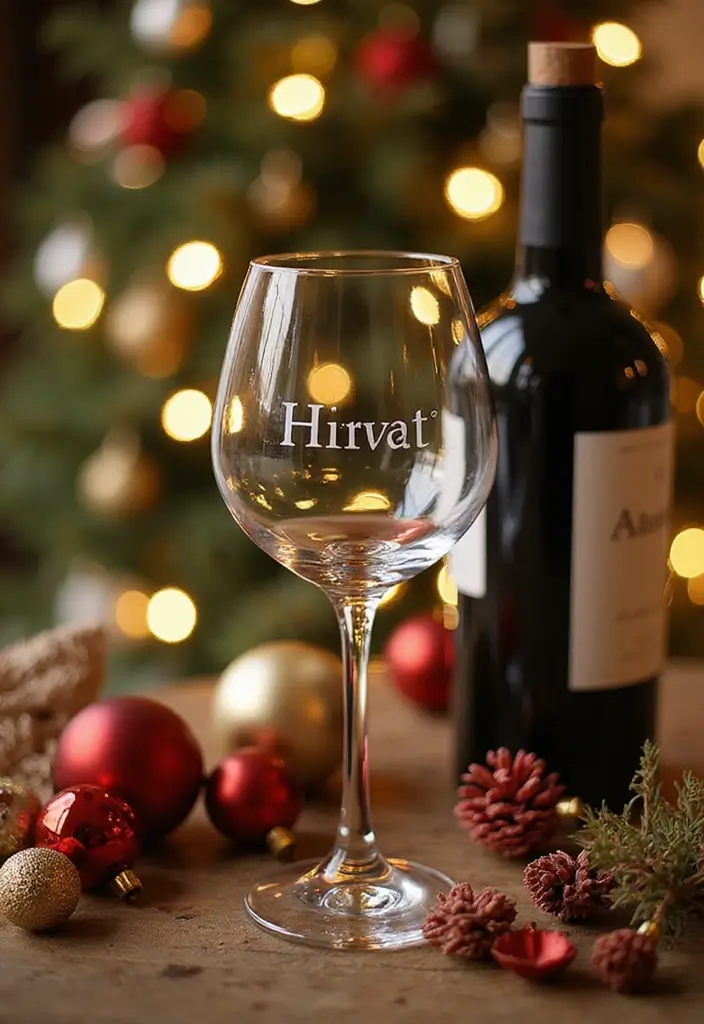 30 Amazing Gifts Under $50 That Will Make You the Star of Every Holiday Party! - 1. Personalized Wine Glass
