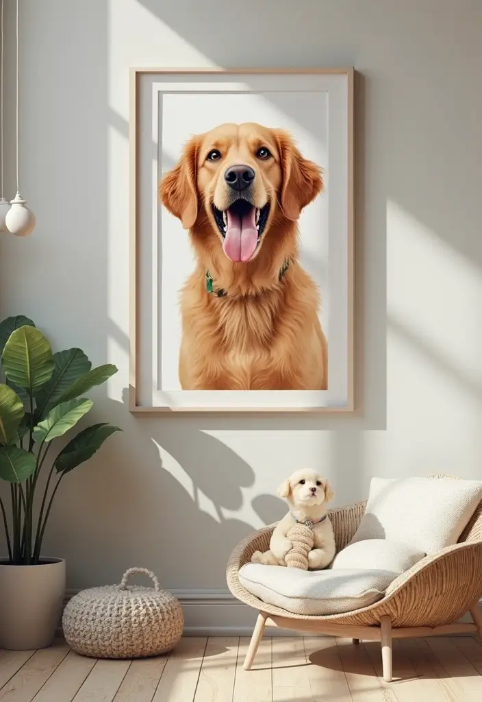 30 Amazing Gifts Under $50 That Will Make You the Star of Every Holiday Party! - 19. Custom Pet Portrait