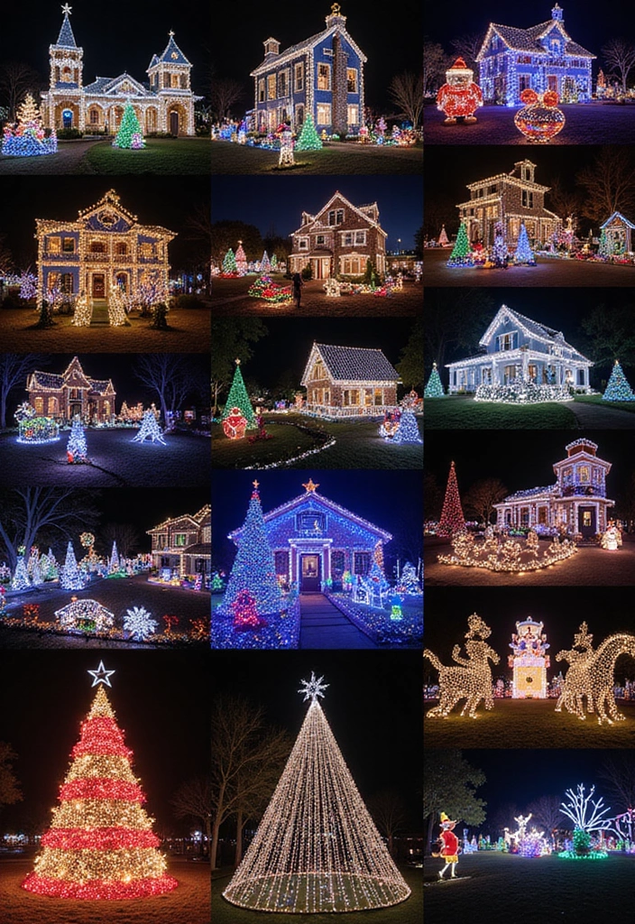 30 Jaw-Dropping Christmas Light Displays That Will Light Up Your Holiday (Don’t Miss #15!) - 13. The Great Christmas Light Fight - Nationwide