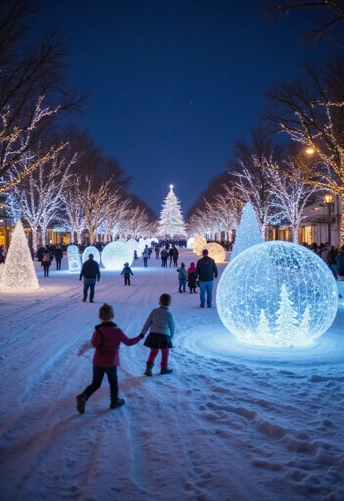 30 Jaw-Dropping Christmas Light Displays That Will Light Up Your Holiday (Don’t Miss #15!) - 20. Festival of Snow - Denver, CO