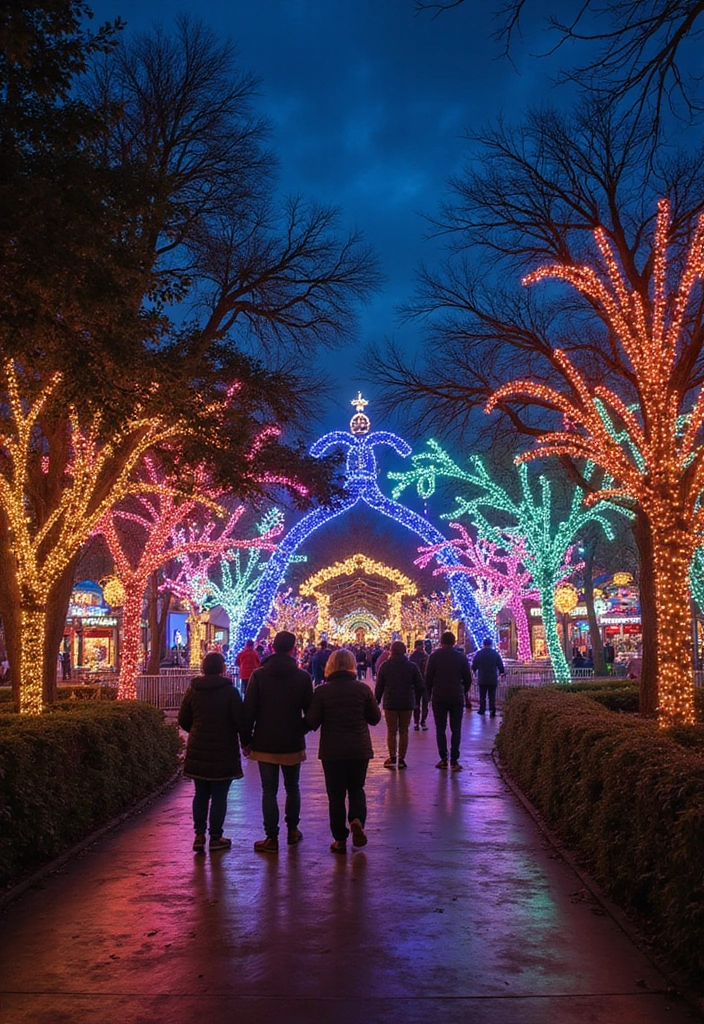30 Jaw-Dropping Christmas Light Displays That Will Light Up Your Holiday (Don’t Miss #15!) - 28. Lights at the Zoo - Toronto, Canada