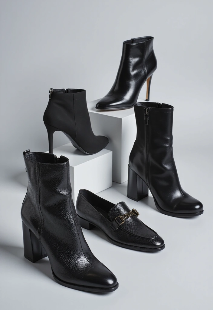 Unlock the Secret: 30 Fashion Tips That Make You Look Thinner! - 16. Use Dark Shoes to Lengthen Legs
