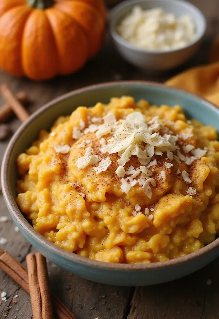 10 Pumpkin Dessert Recipes That Are Better Than Pie - 7. Pumpkin Risotto with Cinnamon