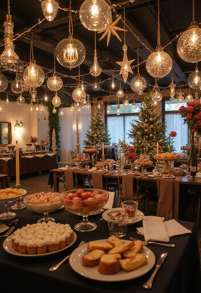 26 New Year's Eve Party Ideas That Will Make You the Host of the Year! (You Won't Believe #5!) - 10. Festive Decor Stations