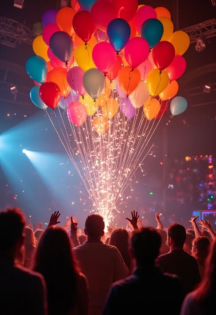 26 New Year's Eve Party Ideas That Will Make You the Host of the Year! (You Won't Believe #5!) - 11. Balloon Drop