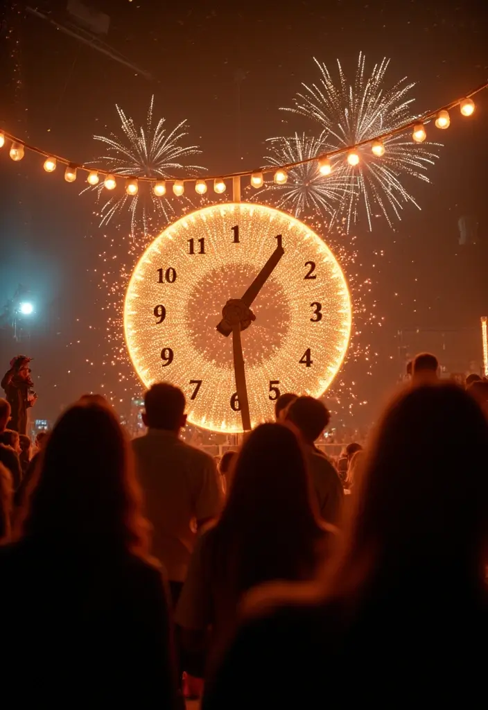 26 New Year's Eve Party Ideas That Will Make You the Host of the Year! (You Won't Believe #5!) - 9. Interactive Countdown Clock