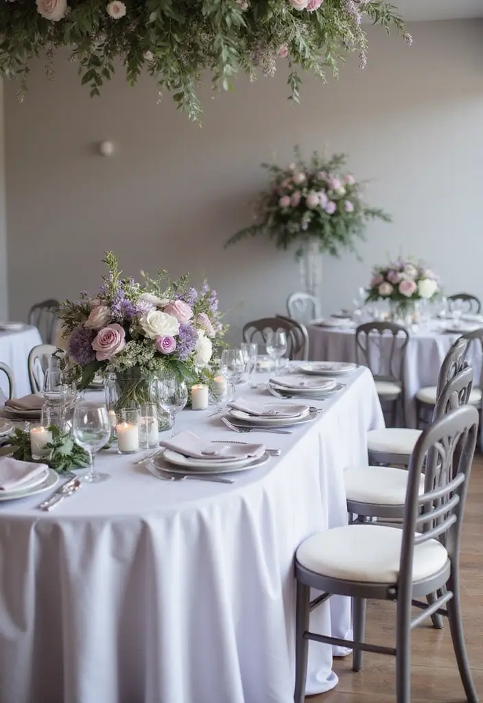 32 Gorgeous Fall Wedding Colors for Your Special Day! - 10. Soft Lavender and Grey